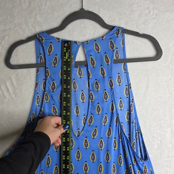 Intimately FreePeople L Slip Asymmetrical Hem tie rendezvous dress. Sexy. Flowy - Picture 7 of 12